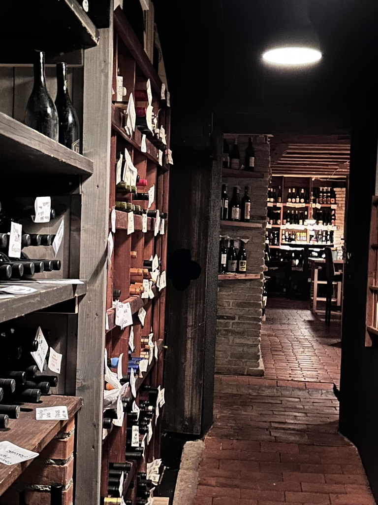 Inside the cellar, Cocun, San Cassiano
