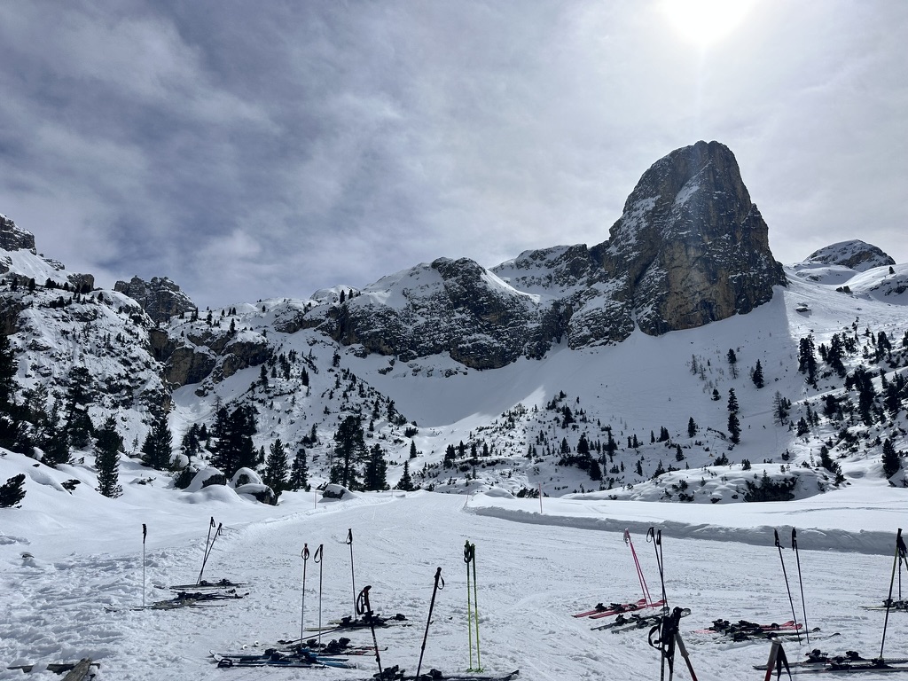 Looking back at the first half of the Armentarola from La Ütia