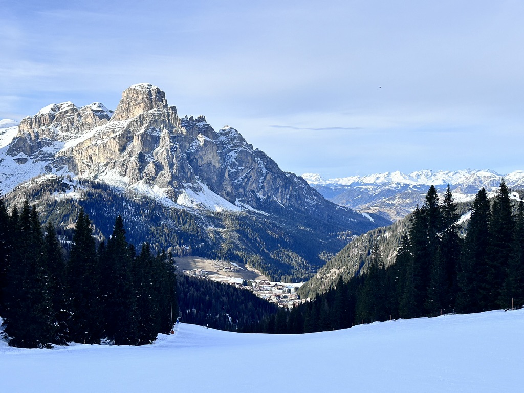 Toward Corvara, end of day one